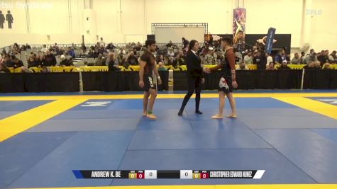 Andrew K. Be vs Christopher Edward Nunez 2024 World IBJJF Jiu-Jitsu No-Gi Championship