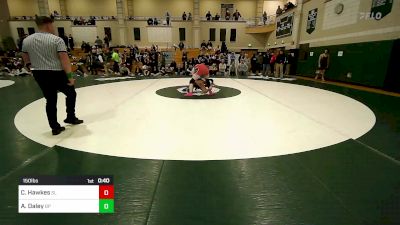 150 lbs Consolation - Camden Hawkes, Silver Lake vs Andrew Daley, Bristol-Plymouth