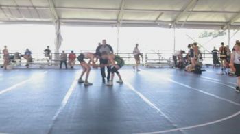 High School Boys 150 lbs Round 9 (10 Team) - Branch Browning, Mountaineer Wrecking Crew vs Mason Christianson, Bulldog Elite (Red)