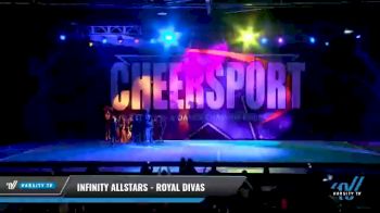 Infinity Allstars - Royal Divas [2021 L3 Junior - Small - A Day 1] 2021 CHEERSPORT National Cheerleading Championship