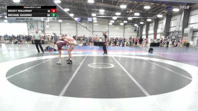 160 lbs Round Of 64 - Rocky Holloway, GA vs Michael Gaudino, MA