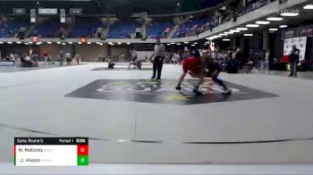 195 lbs Cons. Round 5 - Jeremija Hixson, Warren vs Michael Maloney, Marist