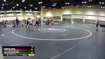 126 lbs Round 9 (10 Team) - Nathan Fletcher, Central Dauphin vs Joseph Janis, CHOICES (Beaver Local)