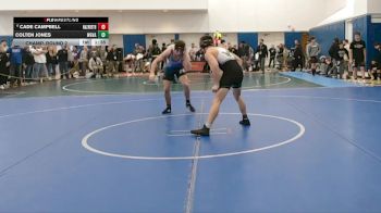 157 lbs Champ. Round 2 - Colten Jones, Woodgrove vs Cade Campbell, Nazareth