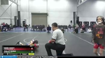 56 lbs Finals (2 Team) - Wade Davey, Vougars Honors vs Phillip Burns, 84 Athletes