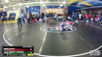 126 lbs Champ. Round 2 - Dario Duany, CFWA @ LHP vs Isaac Cedeno - Manalili, Manatee Mafia