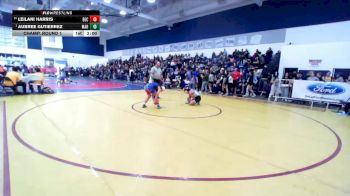 110 lbs Champ. Round 1 - Aubree Gutierrez, Marina vs Leilani Harris, Beckman