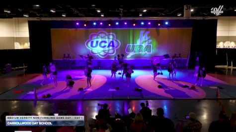 Carrollwood Day School [2025 Medium Varsity Non Tumbling Game Day Day 1] 2025 UCA Florida Regional