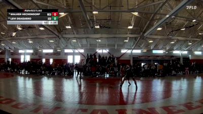 165 lbs Cons. Round 3 - Levi Deaguero, Adams State vs Walker Heckendorf, Western Colorado