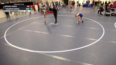 10U - 77 lbs Cons. Round 2 - Leo Gessner, Hastings Wrestling Club vs Brody Miller, Tri-City United Titans