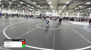 54 lbs Consolation - Steele Decker, Show Low vs Braxton Nelson, Bagdad Copperheads WC