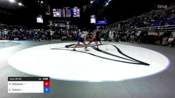 152 lbs Cons 32 #2 - Henry Niebauer, Wisconsin vs Caiden Talento, Connecticut