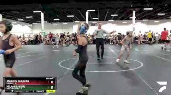 52 lbs Round 1 (8 Team) - Johnny Shubiak, M2TCNJ vs Milan Bassiri, Mat Troopers