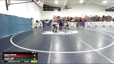 126 lbs Cons. Round 5 - Isaac Roman, Mayfair vs Miles Chin, Castro Valley