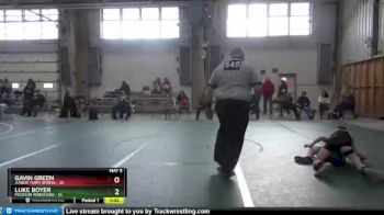 105 lbs Round 4 (6 Team) - Luke Boyer, Missouri Wrestling vs Gavin Green, Junior Terps Xpress