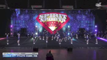 Kansas City Athletic Cheer - ICE [2026 L2.2 Youth - PREP Day 1] 2026 Spirit Sports Kansas City Nationals