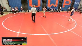 149 lbs Cons. Round 2 - Josh Cherba, Wisconsin-La Crosse vs Sam Johnson, Wisconsin-Stevens Point