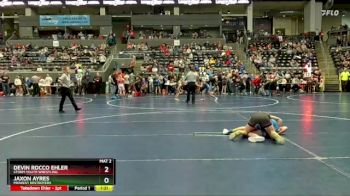 120 lbs Cons. Semi - Jaxon Ayres, Midwest Destroyers vs Devin Rocco Ehler, Storm Youth Wrestling