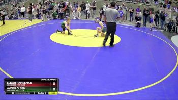 77 lbs Cons. Round 3 - Ayden Olsen, Oakridge Mat Club vs Elijah Hamelman, Hillsboro Mat Club