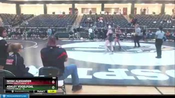 165 lbs Placement Matches (16 Team) - Ashley Vogelpohl, Prosper (Girls) vs Niyah Alexander, Euless Trinity (Girls)