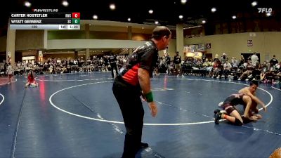 120 lbs Round 4 (6 Team) - Wyatt Gernenz, Skull & Crossbones vs Carter Hostetler, Raider WC