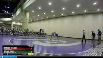126 lbs Round 4 (10 Team) - Carson Woody, 212 Wrestling vs Bruce Davis, Rip Tide Wrestling