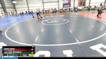 80 lbs Rd# 3 12:00pm Friday - Matthew DeAngelo, Nauman Green vs Wyatt Wolf, Crass Trained