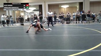 74 lbs Consi Of 8 #2 - Alex Ozuna, The Wrestling Asylum vs Kneeland Senescall, Big Cat Wrestling