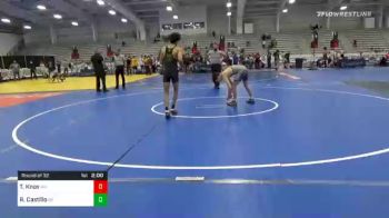 120 lbs Prelims - Tyler Knox, MA vs Ramon Castillo, GA