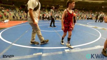 73 lbs Quarterfinal - Ryker Roedenbeck, Tahlequah Wrestling Club vs Layla McClain, Verdigris Youth Wrestling