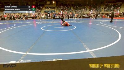 70 lbs 3rd Place - Jaxon Liffrig, MN Elite vs Kason Molinaro, Valiant Prep