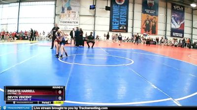 75 lbs Rd# 6- 3:15pm Friday - Devyn Vincent, Oklahoma Outlaws vs Prisayis Harrell, Cali Pink