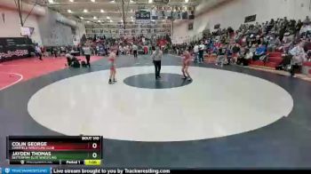 98 Boys Cons. Round 3 - Colin George, Chatfield Wrestling Club vs Jayden Thomas, Betterman Elite Wrestling