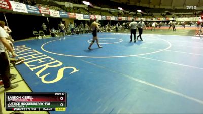 165 lbs Placement (16 Team) - Landon Kissell, Apprentice School vs Justice Hockenberry-Folk, Elizabethtown