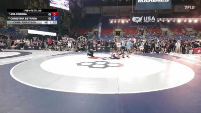 105 lbs Cons. Quarters - Ava Fodera, CA vs Christina Estrada, CA