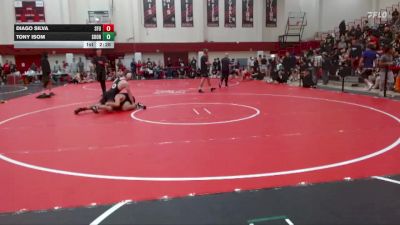 157 lbs Cons. Round 2 - Diago Silva, Simon Fraser (B.C.) vs Tony Isom, Southern Oregon