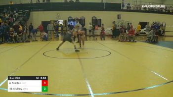 141 lbs Round Of 16 - Andrew Marten, Central Michigan vs Blake Mulkey, Gardner-Webb