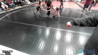 76 lbs Rr Rnd 5 - Haigen Wall, Locust Grove Youth Wrestling vs Gunner Minton, Runestone
