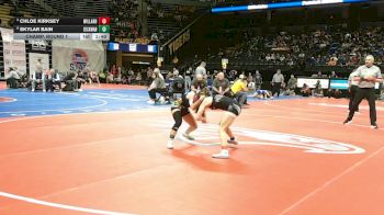 100 Class 2 lbs Champ. Round 1 - Chloe Kirksey, Willard vs Skylar Bain, Seckman