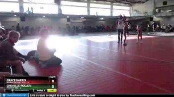 50 lbs Round 1 (4 Team) - Grace Harris, Indiana INFERNO GOLD vs Chevelle Roller, Missouri Red