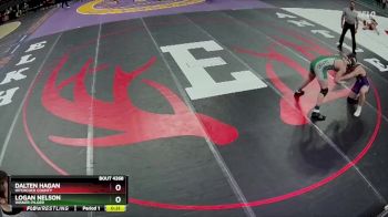 Cons. Round 2 - Dalten Hagan, Hitchcock County vs Logan Nelson, Wisner-Pilger