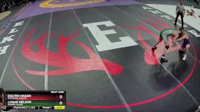 Cons. Round 2 - Dalten Hagan, Hitchcock County vs Logan Nelson, Wisner-Pilger