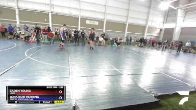 285 lbs Semifinal - Caden Young, Utah vs Jonathan Herring, Protos Wrestling Club