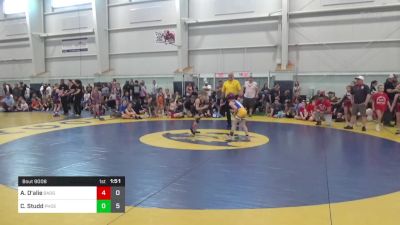 56 lbs Round 2 - Aubrey D'alie, Badger Girls Elite vs Cora Studd, Phoenix W.C.