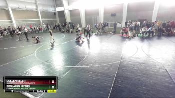 67 lbs 5th Place Match - Cullen Eller, Sanderson Wrestling Academy vs Benjamin Myers, LV Bear Wrestling Club (Spring