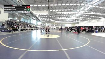 125 lbs Cons. Round 2 - Leonard Cocca, Lycoming vs John Freebern, Rit