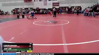 160 lbs Semifinal - Jude Link, Dassel-Cokato-Litchfield vs Carver Rohman, Fairmont-Martin County West