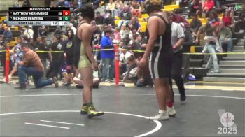 250 lbs Cons. Round 4 - Matthew Hernandez, Richgrove Warriors vs Richard Renteria, Broncos WC