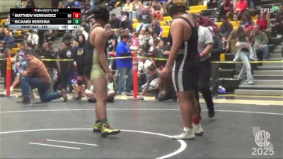 250 lbs Cons. Round 4 - Matthew Hernandez, Richgrove Warriors vs Richard Renteria, Broncos WC