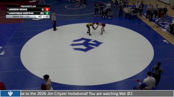 174 lbs 3rd Place Match - Andrew Kehoe, Roanoke College vs Ladaynean Simpson, McDaniel College